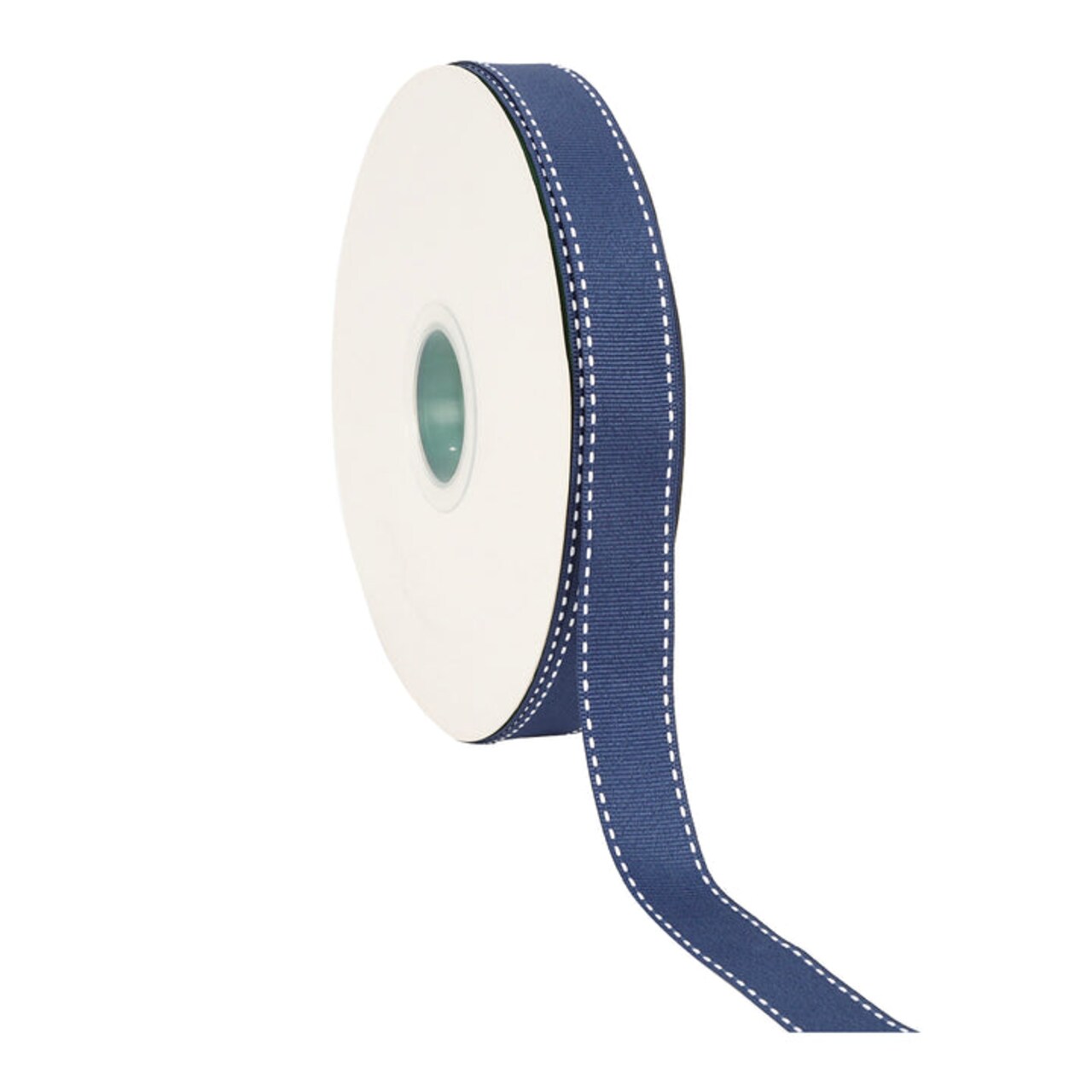 LaRibbons 7/8" - 1 1/2" Saddlestitch Grosgrain Ribbon | 50 Yard Roll - 100 Yard Roll